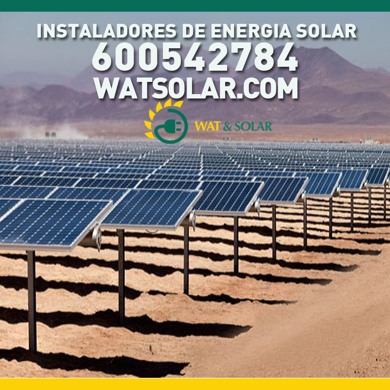 Instalador de energía solar en Murcia