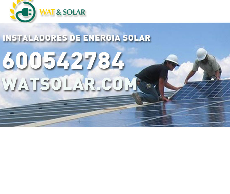 Instalador de energía solar en Murcia